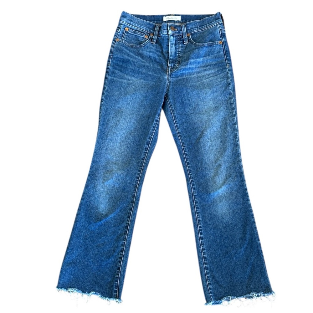 Madewell Cali Demi-Boot Cropped Bootcut‎ Jeans Size 25